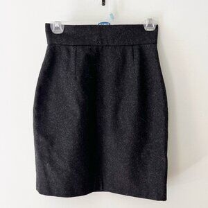 Vintage Patrick Kelly Wool Mini Skirt